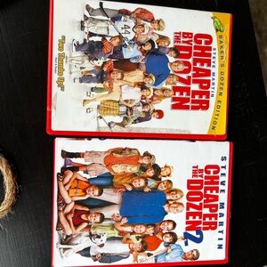 Cheaper by the Dozen DVD Set - White & Red Covers